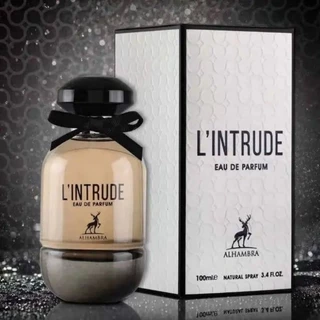 Perfume Arabe Original Maison Alhambra Feminina Intrude Edp 100ml em Oferta na Shopee