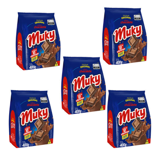 Achocolatado Instantâneo Muky 400g | Shopee Brasil