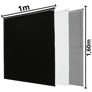 Persiana Horizontal 1,00x1,60cm PVC 25mm Premier Evolux Cortina