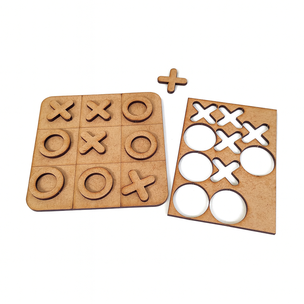 30 Jogo Da Velha Com Tabuleiro (Brinquedo/Presente/Lembrancinha) Em MDF ...
