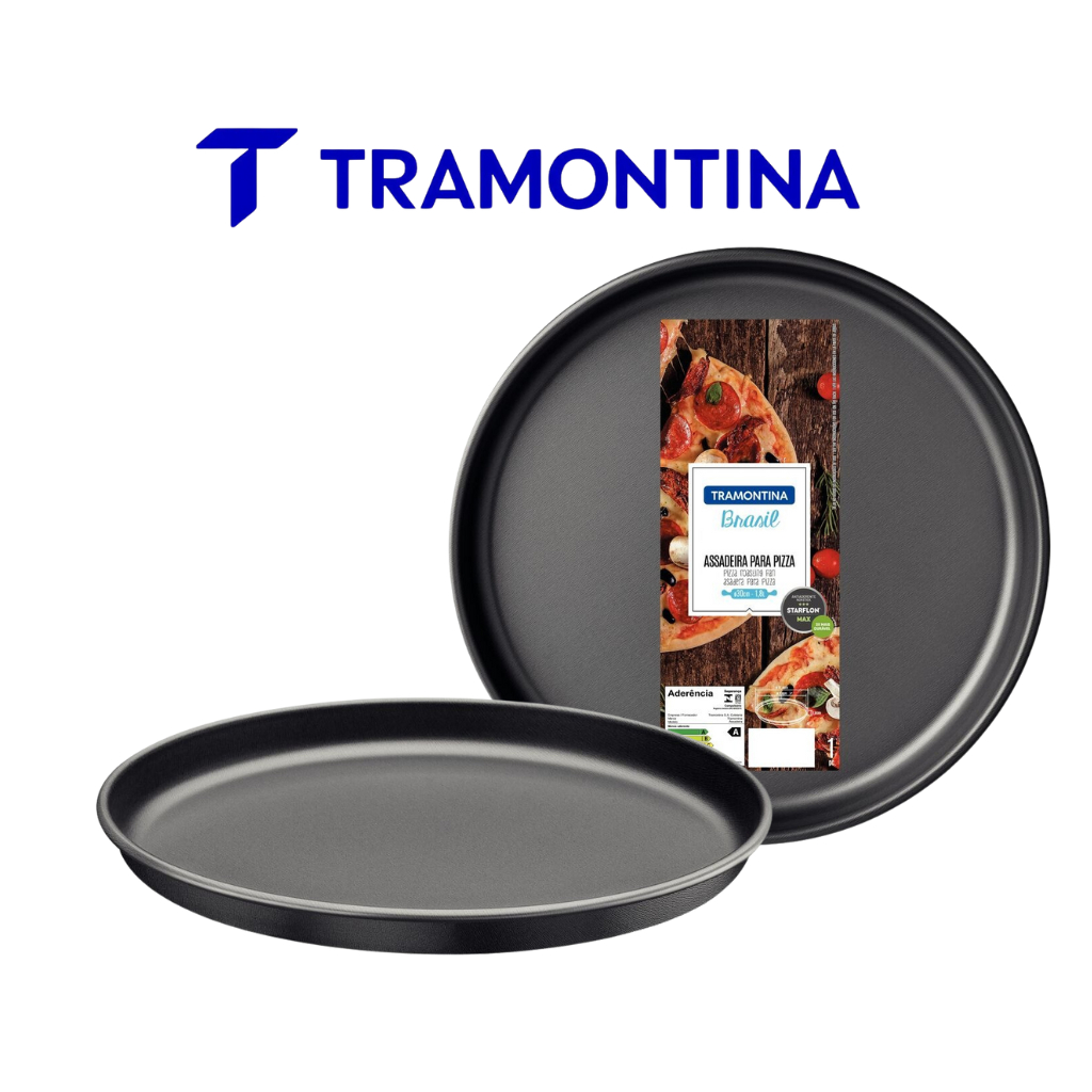 Assadeira Forma Pizza Tramontina Brasil em Alumínio com o An