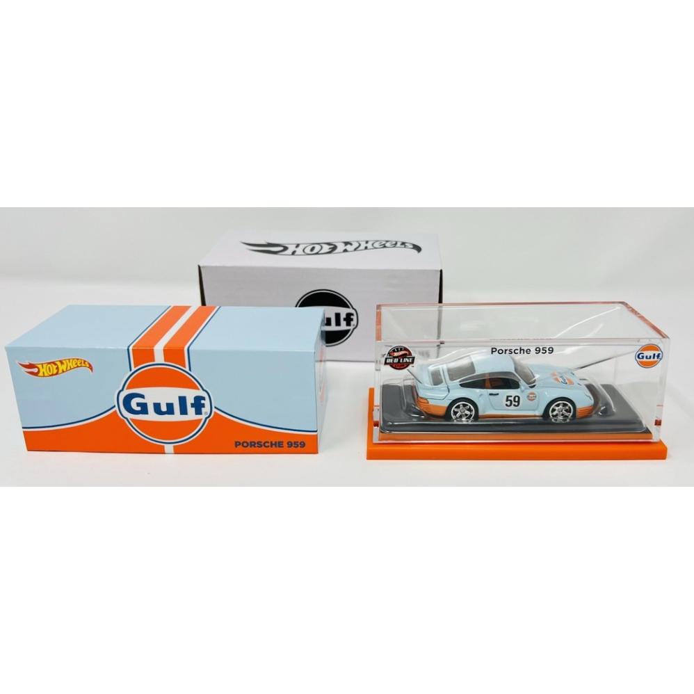HOT WHEELS RED LINE CLUB RLC EXCLUSIVE 1986 PORSCHE 959 GULF