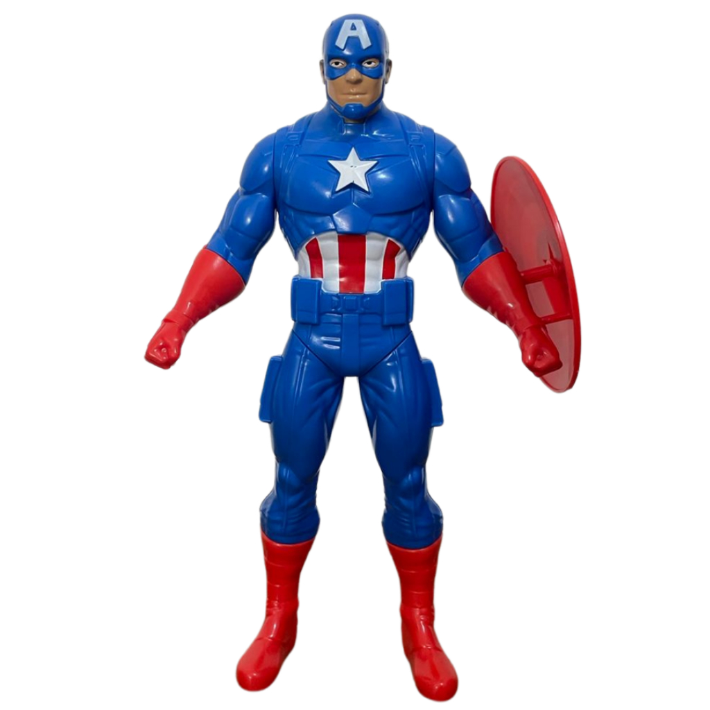 Figura Boneco Articulado Marvel Capitão América 22cm | Shopee Brasil