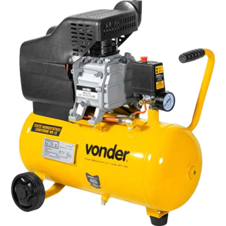 Motocompressor De Ar 21,6l Mcv 216 Vonder Compressor Fase Elétrica Monofásica 220V ou 127V 60 Hz