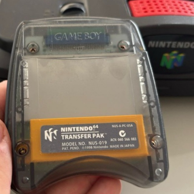 Nintendo 64 Transfer Pak original | Shopee Brasil