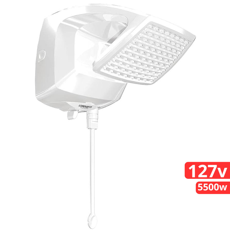 Chuveiro Ducha Futura Eletrônica 127v 5500w Lorenzetti