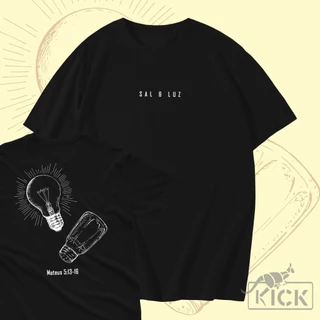 Camisa Camiseta Unissex Sal e Luz Mateus 5:13-16