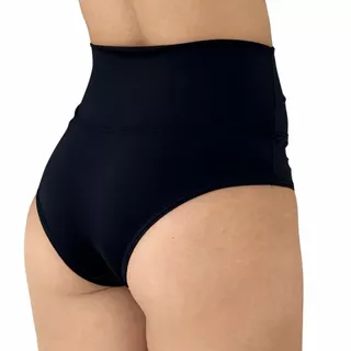 Kit 3 Calcinhas Modeladora Barriga afina cintura Lingerie Plus Cós Alto Confortável