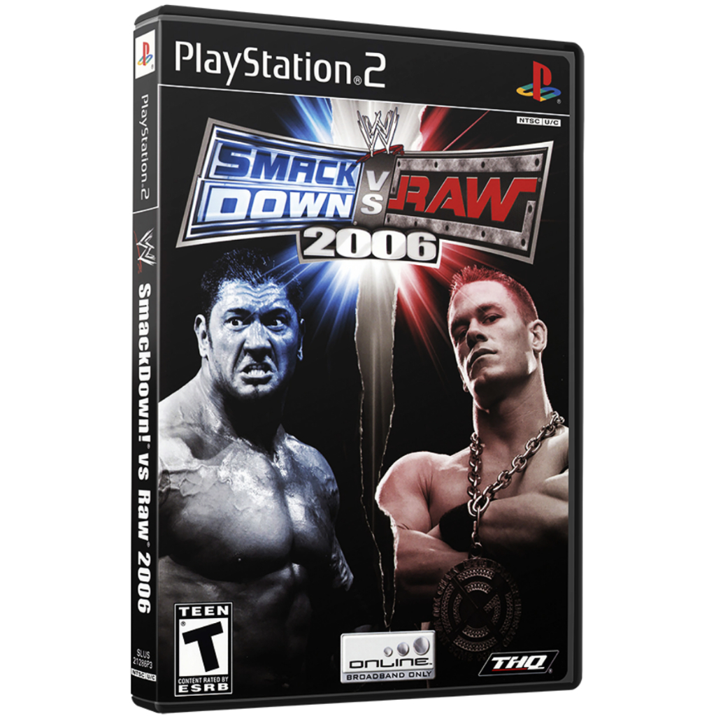 Smack Down Vs Raw 2006 Ps2 Play Station 2 Con Manual | Meses sin interés