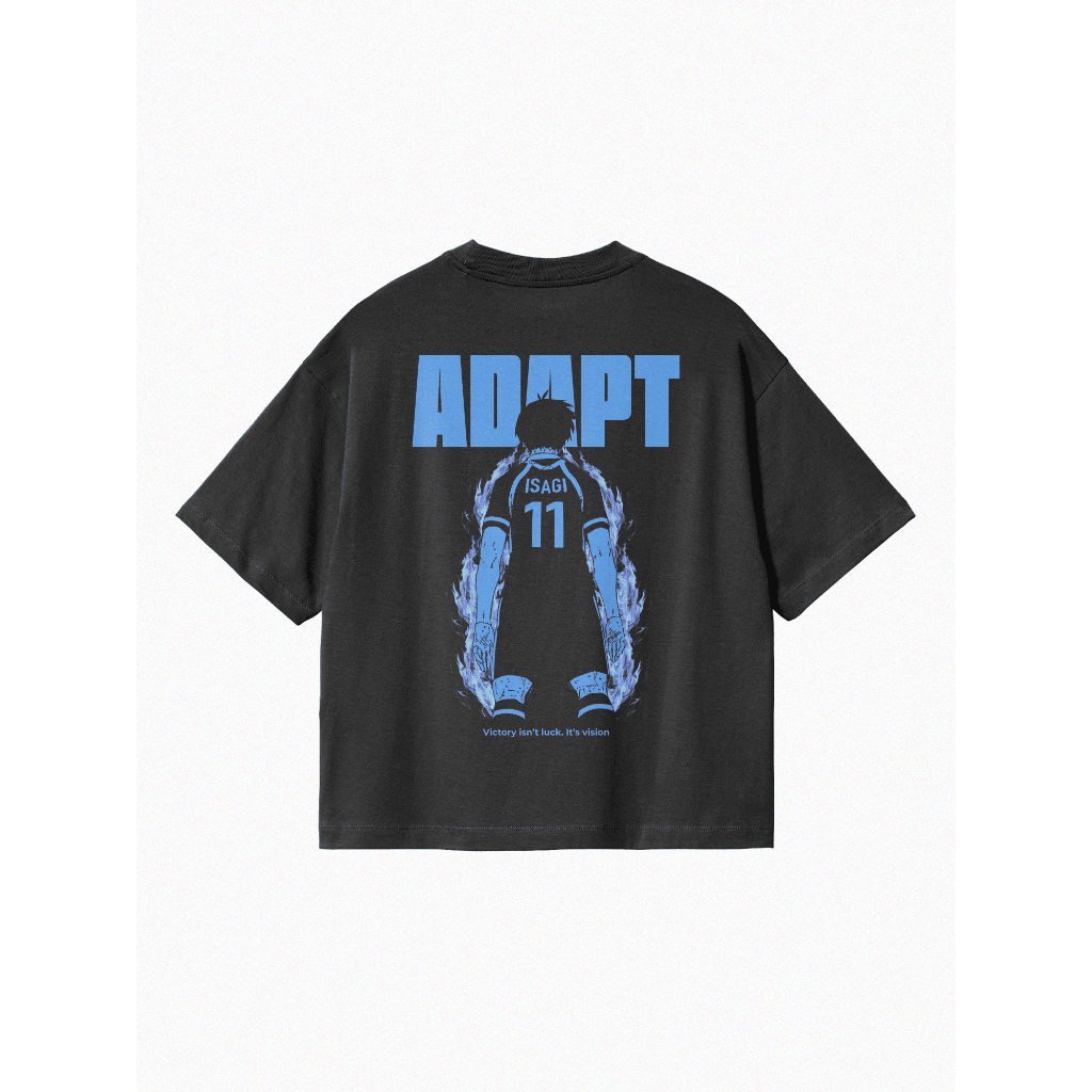 Camiseta Oversized Isagi Adapt | Shopee Brasil