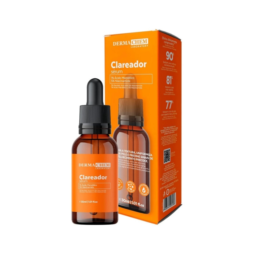 Sérum Clareador 30ml Dermachem Previne Sinais de Envelhecimento Precoce ...