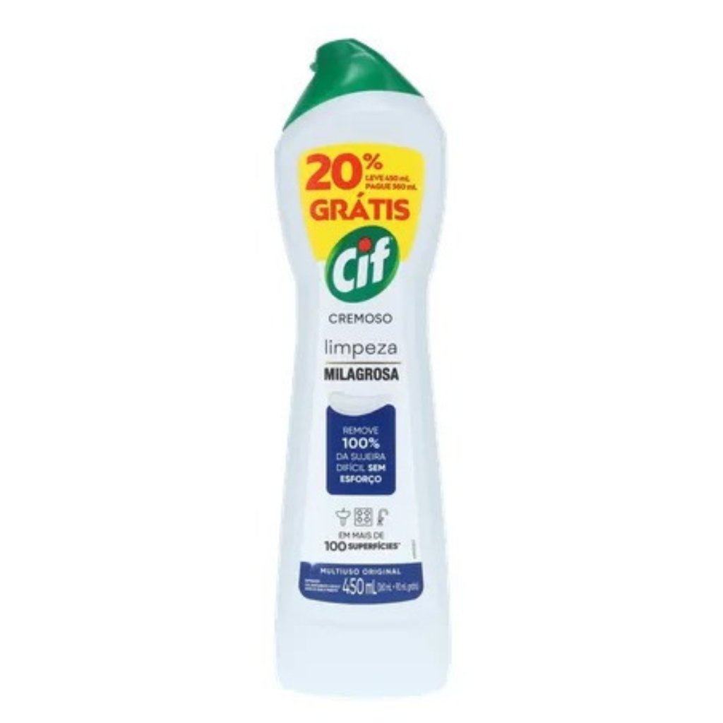 Cif Cremoso Multiuso – Limpeza Eficiente com Fragrância Refrescante ...