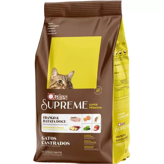 Ração Quatree Supreme Gatos Castrados Sabor Frango e Batata Doce 10,1Kg em Oferta na Shopee