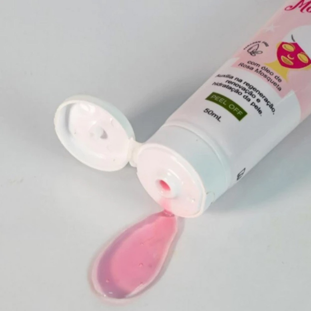Máscara Facial Rosa Mosqueta Peel Off Face Beautiful 50ml | Shopee