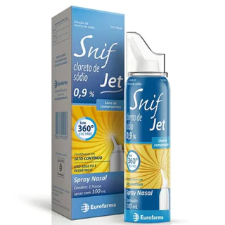 Spray Nasal Snif Jet Solução 0,9% 100ml em Oferta na Shopee
