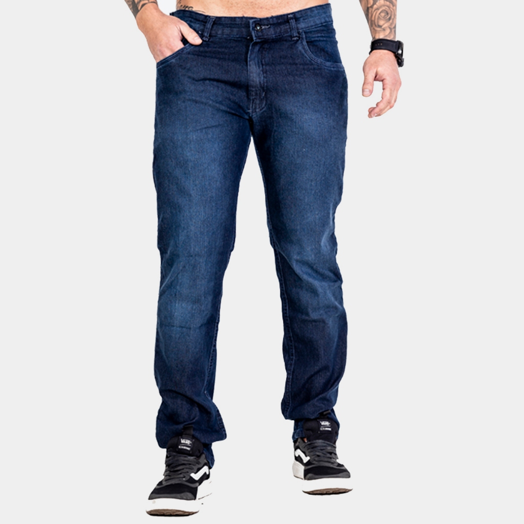 Calça Jeans Masculina 36 ao 56 Com Elastano Alta Qualidade Super