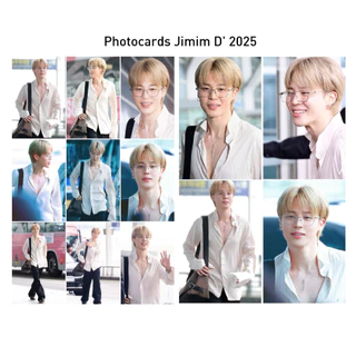 BTS JIMIN FESTA 2025 トレーディングカード 3枚セット BTS JIMIN FESTA 2025 トレーディングカード 3枚セット