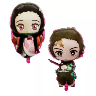 Balão Metalizado Demon Slayer Japonês