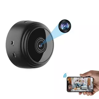 Mini Câmera Espiã Visão A9 Noturna Com Gravador De Voz Wifi em Oferta na Shopee