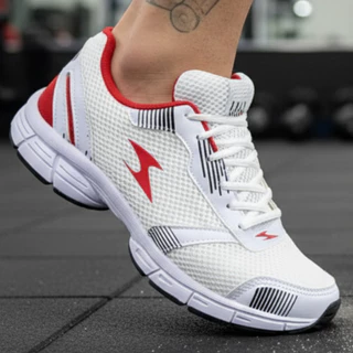 Tênis Masculino Leve Confortável Antiderrapante Respirável Caminhada Corrida Trabalho