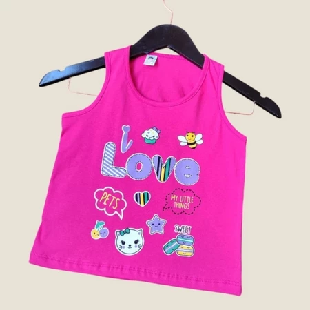 Kit 5 camiseta Infantil menina Estampada Variadas Cores e Modelos – Tamanhos 2 4 6 8 anos