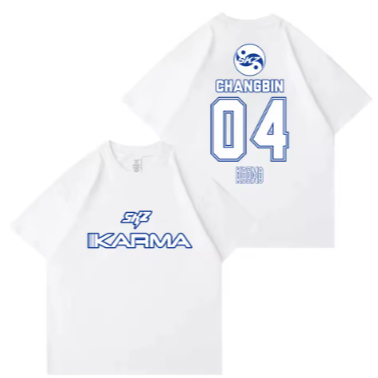 Camiseta Kpop Stray Kids Album Karma 04 Adulto/Infantil Lançamento