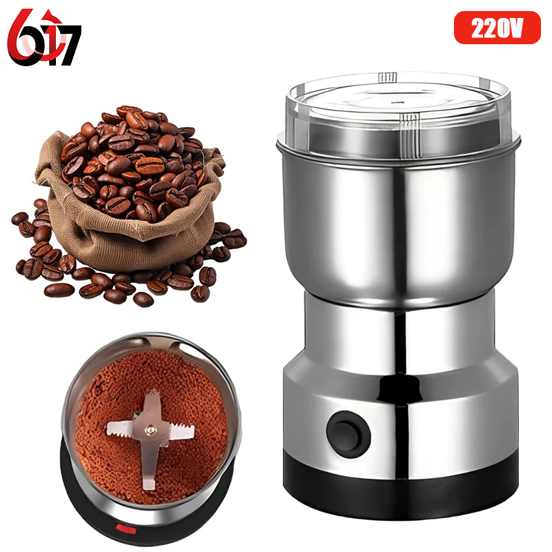 Moedor elétrico multifuncional para café e especiarias 220 V
