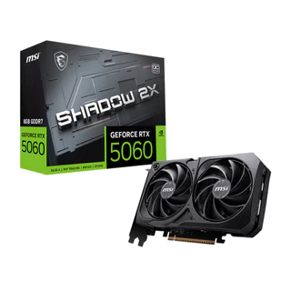 Placa De Vídeo Msi Rtx 5060 8gb Gddr7 128 Bits Shadow 2x Oc
