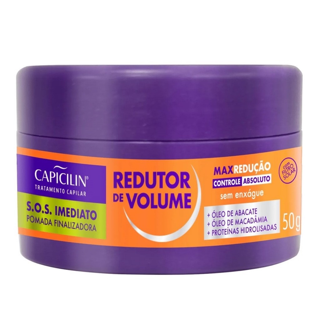 Redutor De Volume Max Redução Finalizadora 50g - Capicilin | Shopee Brasil