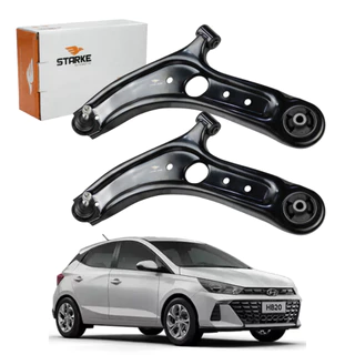 Par Bandeja Inferior Completa Lado Esquerdo Direito HB20 1.0 12V 2020 Em Diante em Oferta na Shopee