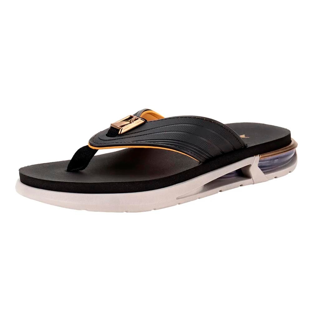 Chinelo Masculino Rider Rbold Dourado Palmilha Elevada Logo Metalizada ...
