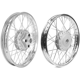 Par De Jante Roda Alinhada Com Raio 4mm ou Inox Titan 125 2000 Á 2004 Fan 125 2005 Á 2008 Tambor em Oferta na Shopee