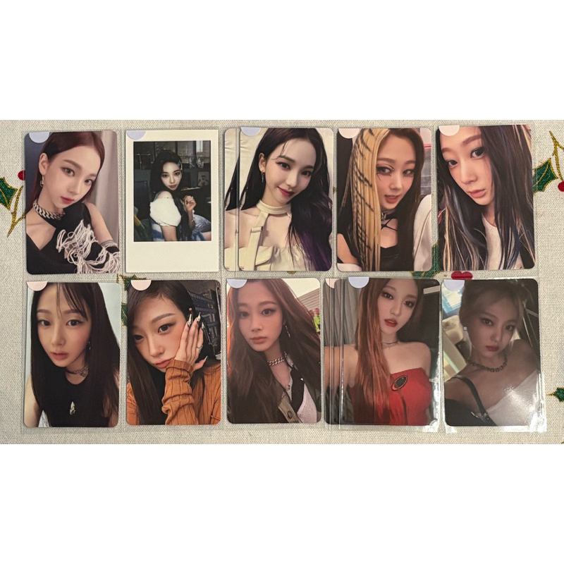 AESPA Karina Giselle Ningning Photocard Oficial | Shopee Brasil