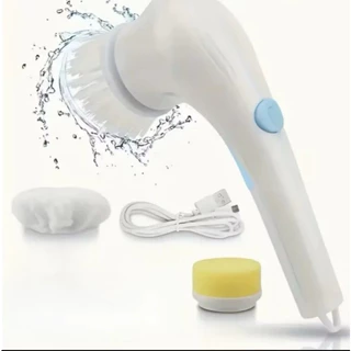 Escova Eletrica de Limpeza 5 em 1 Sem Fio Limpador Multiuso Pratico Para Cozinha Banheiro da casa em Oferta na Shopee