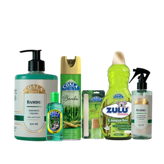 Kit de Limpeza Coala Home -  6 itens em Oferta na Shopee