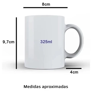Caneca xicara porcelana Branca ideal para SUBLIMAÇÃO