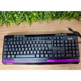 TECLADO GAMER PLAYER PRETO LETRON