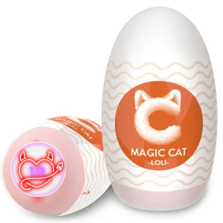 Egg Ovo Masturbador Masculino Realista CyberSkin Macio Flexível Excita Estimula Lubrifica Sex Shop