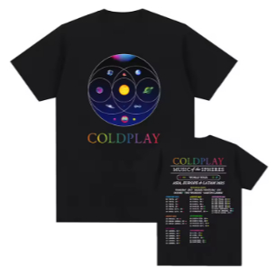 Camiseta Coldplay Adulto/Infantil Lançamento Unissex Em Algodao ...