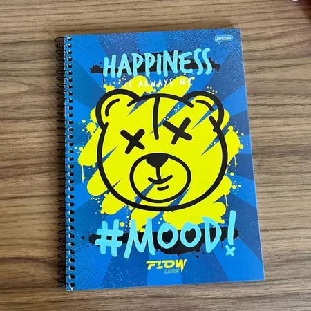 Caderno universitário 1, 10, 15 e 20 matérias Jandaia flow 