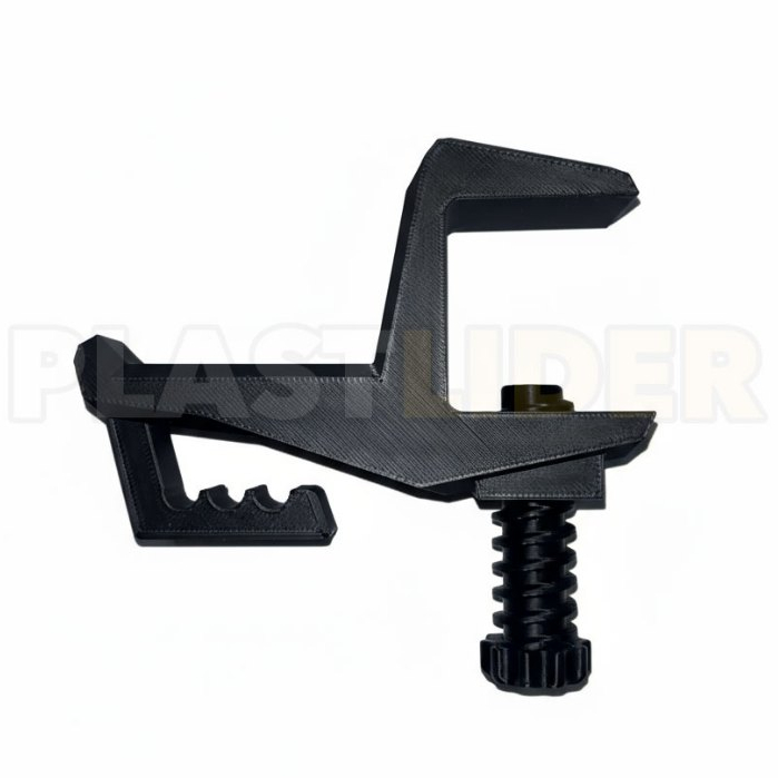 Suporte P/ Fone Ouvido Headset De Mesa Ajustável Abertura 4cm