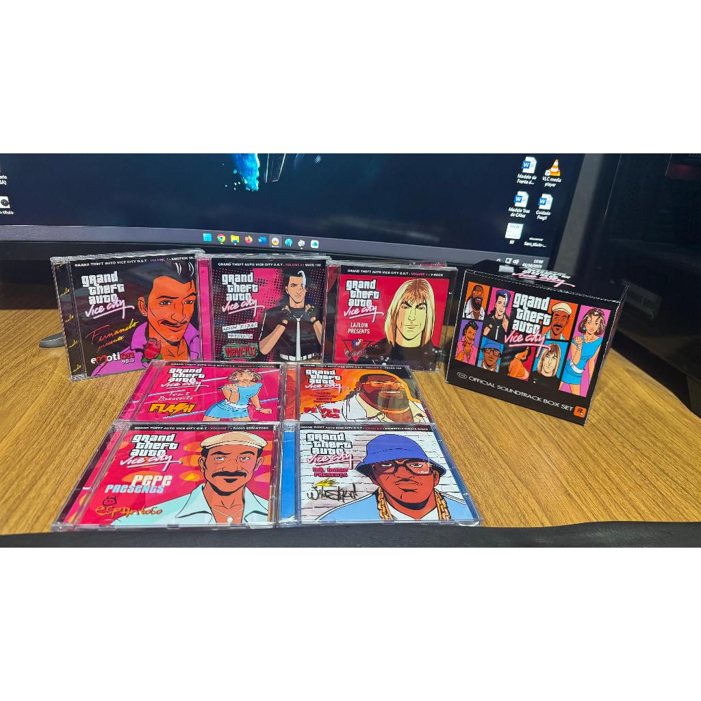 Box Trilha Sonora GTA Vice City (MP3) | Shopee Brasil