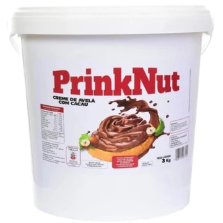 Creme De Avelã PrinkNut Cacau Importado 3 Kg
