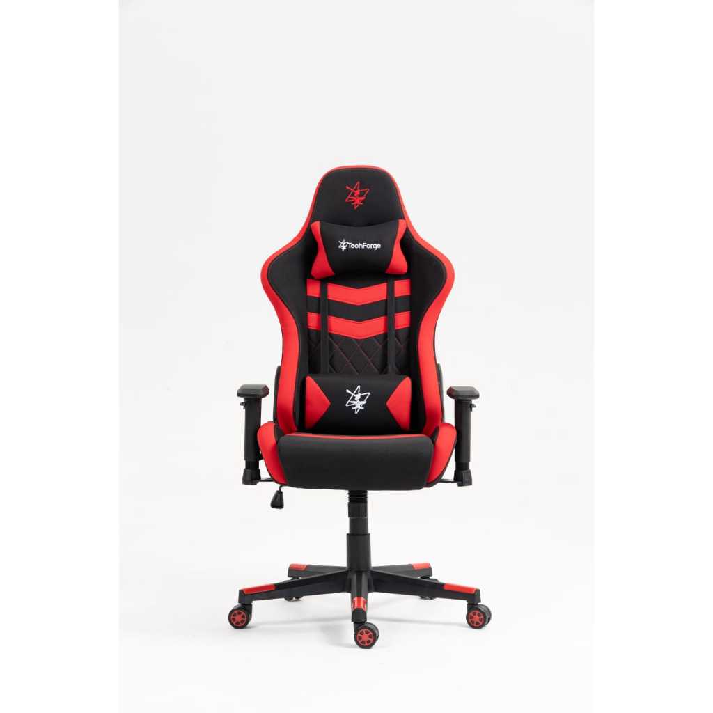 CADEIRA GAMER TECH FORGE TFC8014 FORGEX SERIES FABRIC -TECIDO PRETO ...