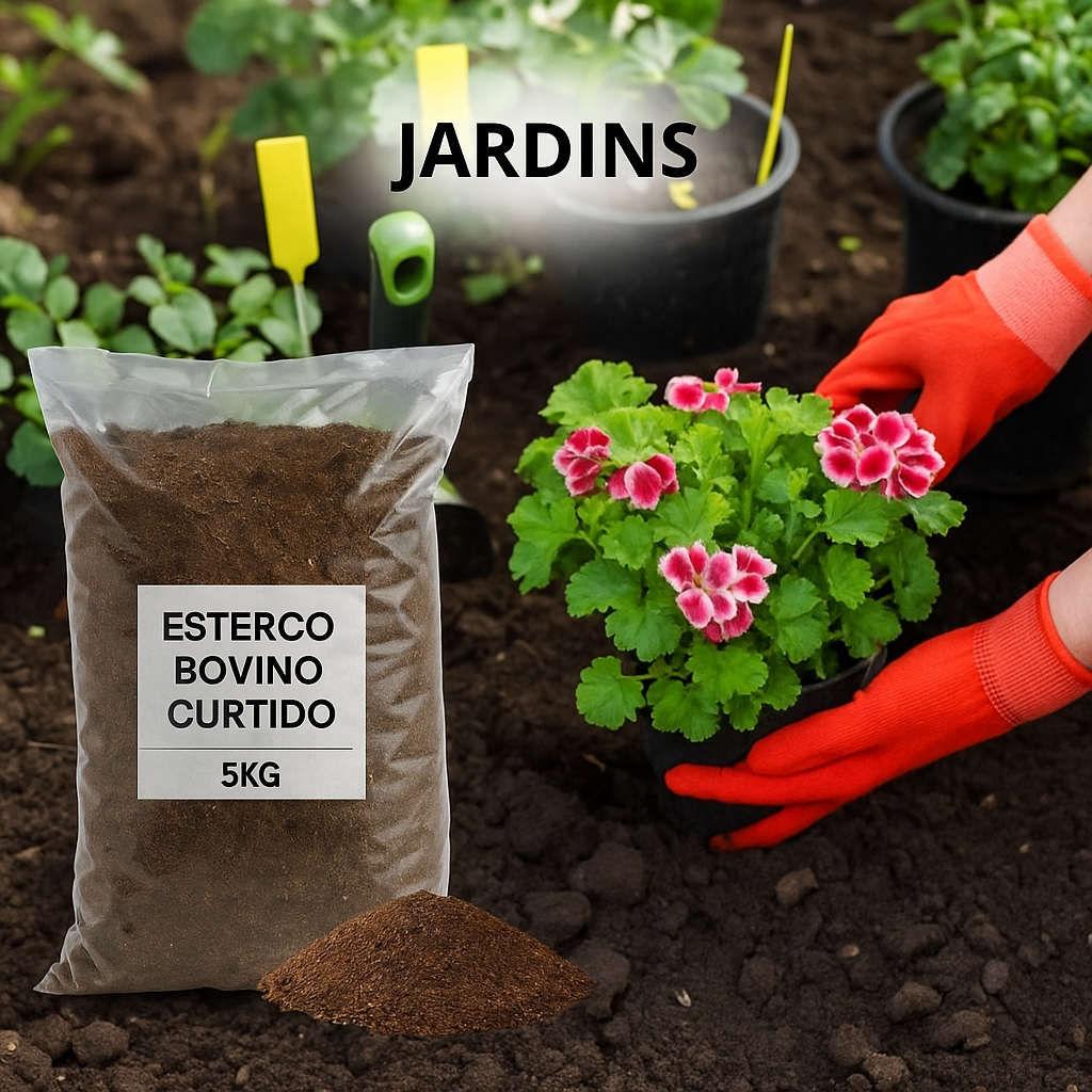 Esterco Bovino Adubação Orgânica imagem 3