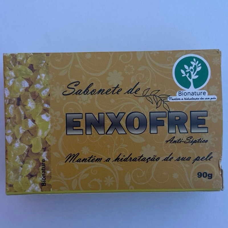 SABONETE DE ENXOFRE | Shopee Brasil