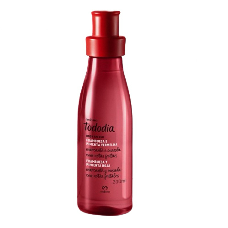 Natura Tododia Body Splash Framboesa e Pimenta Vermelha 200ML | Shopee ...