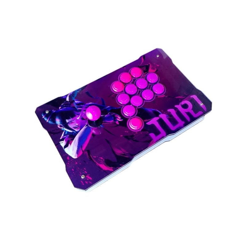 Controle Arcade Joystick + HITBOX/ CROSSUP/WASD para PC / PS4