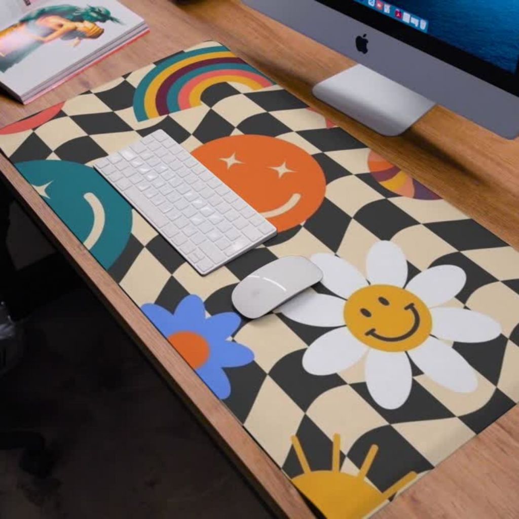 Mouse Pad Premium Gamer 70x30 Estilo para Escritório ou Setup