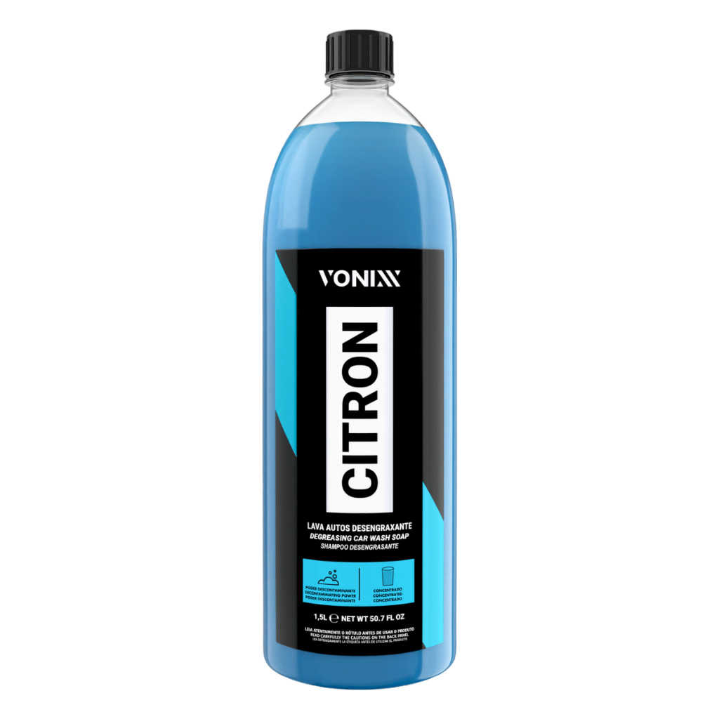 Shampoo Desengraxante Automotivo Citron Vonixx Concentrado 1,5l